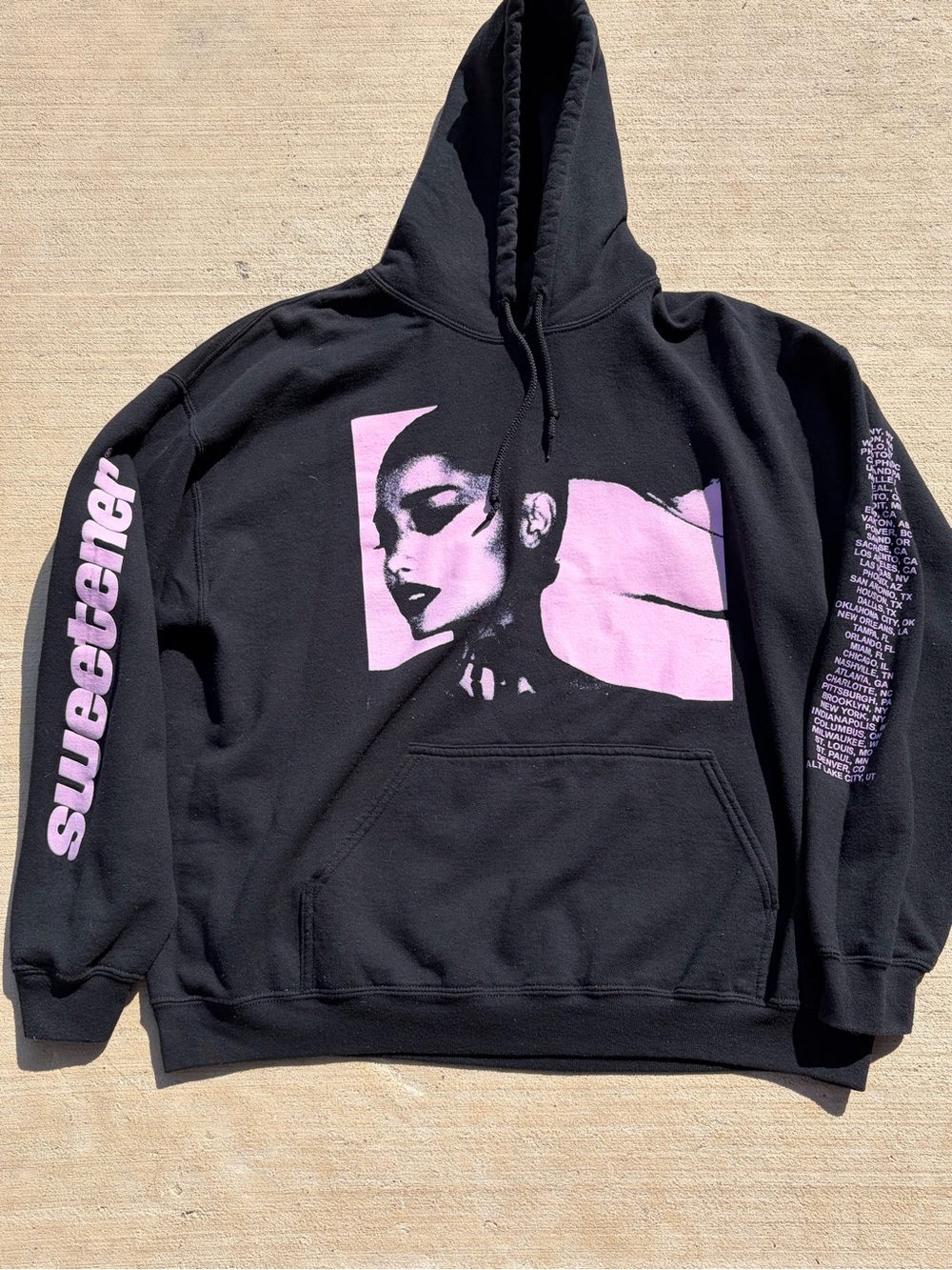 Ariana Grande Hoodie Sweetener Tour